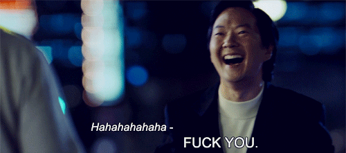 To The People That Unfollow Me …xp GIF - Hangover Fuck You Ken Jeong GIFs
