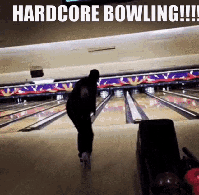 Hardcore Bowling Bowling GIF - Hardcore Bowling Bowling Strike GIFs