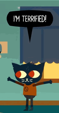 Night In The Woods Terrified GIF - Night In The Woods Terrified Mae GIFs