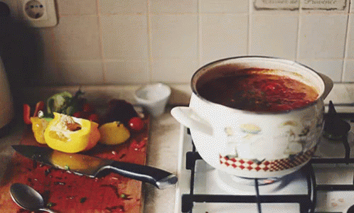 Making Soup GIF - Soup Cooking Stove GIFs