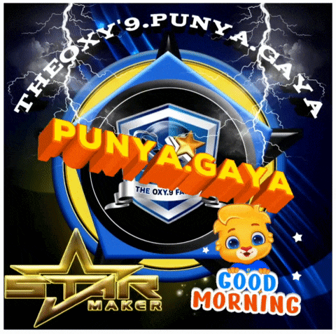 a star maker logo that says punya gaya on it