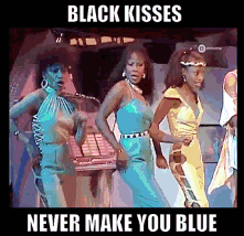 Curtie And The Boom Box Black Kisses GIF - Curtie And The Boom Box Black Kisses Never Make You Blue GIFs