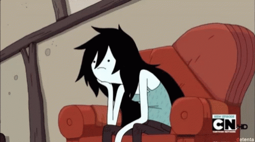 Sigh Adventure Time GIF - Sigh Adventure Time Marceline The Vampire Queen GIFs