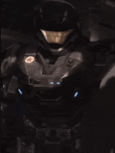 a video game is being played in a dark room with soldiers