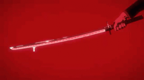 Red Katana GIF - Red Katana Sword GIFs