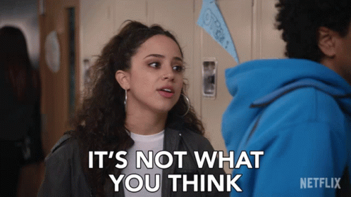 Its Not What You Think Kiana Madeira GIF - Its Not What You Think Kiana Madeira Moe Truax GIFs