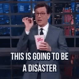 Disaster Stephen Colbert GIF
