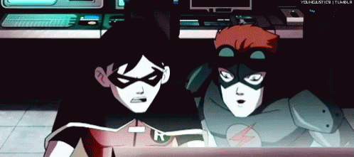 Flash Young Justice GIF - Flash Young Justice Robin GIFs