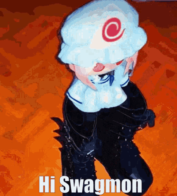 Hi Hi Swagmon GIF - Hi Hi Swagmon Swagmon GIFs