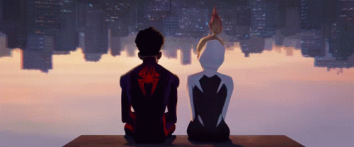Across The Spider Verse Miles Morales GIF - Across The Spider Verse Miles Morales Spider Gwen GIFs
