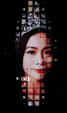 a woman with a crown on her head is on the cover of a magazine called fashion ks