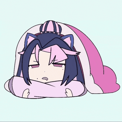 Shura Hiwa Sleepy GIF - Shura Hiwa Sleepy Anime Girl GIFs