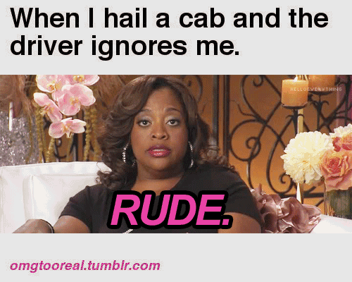a woman is sitting in a chair with the words rude in pink