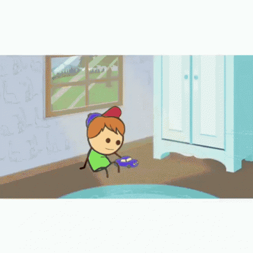 Lion Kidnaps Boy GIF - Cyanid And Happiness Boy Lion GIFs