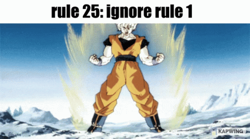 Rule1 Dbz GIF - Rule1 Dbz Rule GIFs