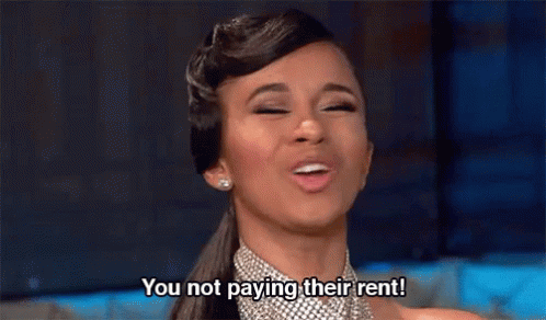 Love And Hip Hop Cardi B GIF - Love And Hip Hop Cardi B You Not Paying Their Rent GIFs