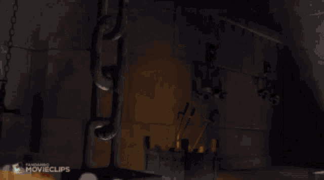 a gingerbread man says " i 'll tell you " in a cartoon