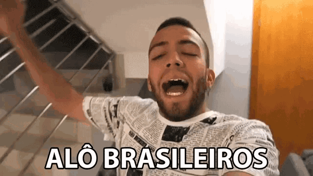 Lucas Rangel Alo Brasileiros GIF - Lucas Rangel Alo Brasileiros Hello Brazilians GIFs