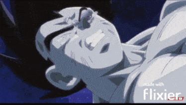 a picture of a cartoon character is made with flixier software