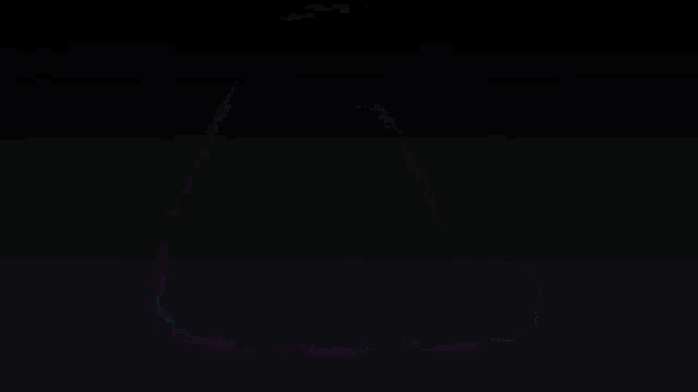the letter a is glowing in the dark
