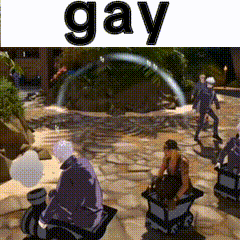 a picture of a group of people with the word gay above them