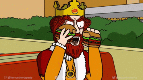 Burger King Bk GIF - Burger King Bk Horror Shorts GIFs