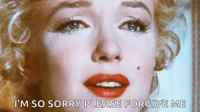 Marilyn Sorry GIF - Marilyn Sorry Cry GIFs