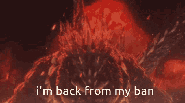 Back From My Ban Ban GIF - Back From My Ban Ban Godzilla Ultima GIFs