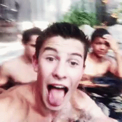 Shawn Mendes Selfie GIF - Shawn Mendes Selfie Swimming GIFs