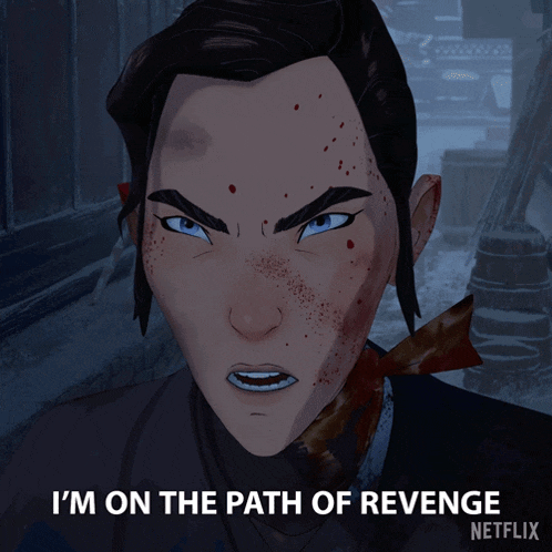 I'M On The Path Of Revenge Mizu GIF - I'M On The Path Of Revenge Mizu Blue Eye Samurai GIFs