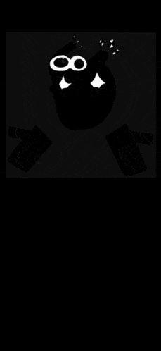 a black and white photo with a drawing of a circle and two diamonds
