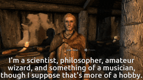 a screenshot of a video game that says ' i 'm a scientist '