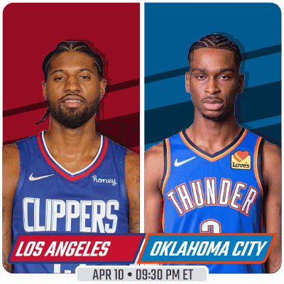Los Angeles Clippers Vs. Oklahoma City Thunder Pre Game GIF - Nba Basketball Nba 2021 GIFs