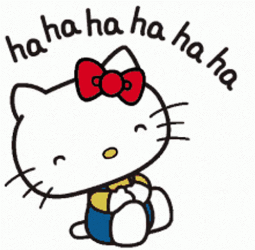 Hello Kitty Cute GIF - Hello Kitty Cute Laugh GIFs