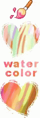 Water Color Heart GIF - Water Color Heart Love GIFs