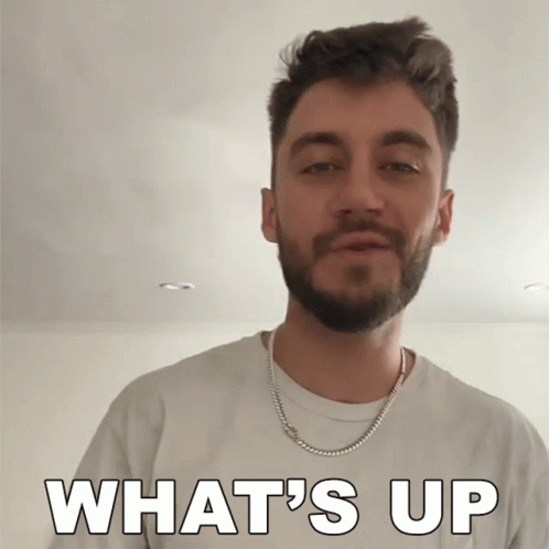 Whats Up Casey Frey GIF - Whats Up Casey Frey How Are You GIFs