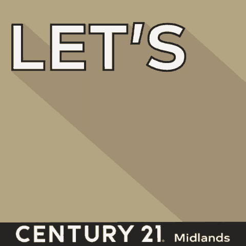 a sign that says let 's buy a house century 21 midlands