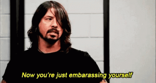 Dave Grohl GIF - Dave Grohl Embarass GIFs