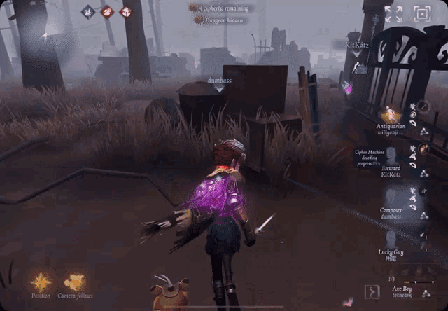 a screenshot of a video game shows a person named dumbosos