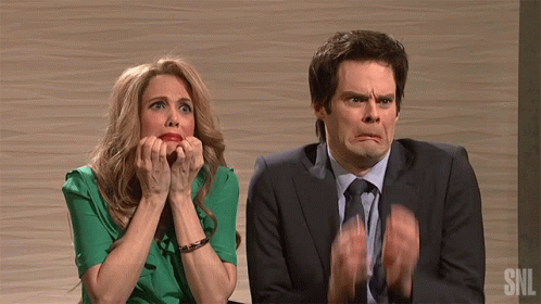 Oh No Scared GIF - Oh No Scared Kristen Wiig GIFs