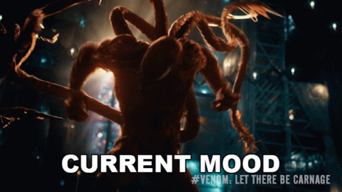 Current Mood Carnage GIF - Current Mood Carnage Venom Let There Be Carnage GIFs