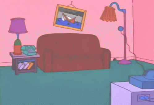 Zombie Couch Gag - The Simpsons GIF - The Simpsons Homer Maggie GIFs