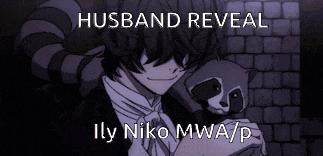 a man holding a raccoon with the words husband reveal illy niko mwa / p