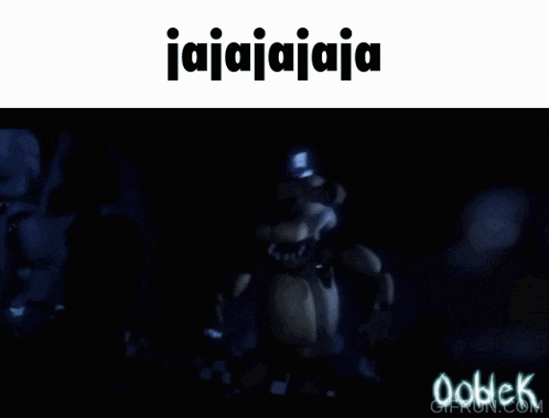 a gif of a person laughing with the words jajajaja above them