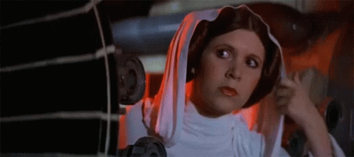 Star Wars Princess Leia GIF - Star Wars Princess Leia Carrie Fisher GIFs