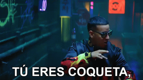 Tu Eres Coqueta Quien Nego GIF - Tu Eres Coqueta Quien Nego Daddy Yankee GIFs