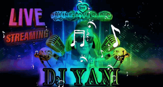 a poster for live streaming dj y anh