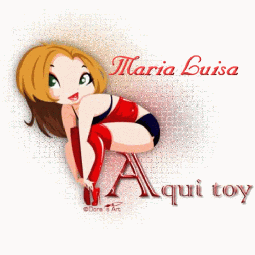 Maria Luisa Aqui Toy GIF