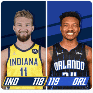 Indiana Pacers (118) Vs. Orlando Magic (119) Post Game GIF - Nba Basketball Nba 2021 GIFs