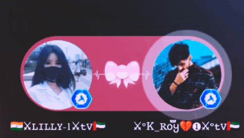 a man and a woman are shown on a screen with the name xlily-ixtv